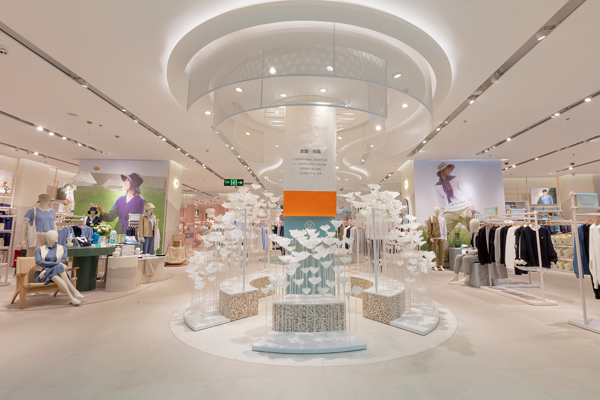 全棉時代第七代門店形象-零售空間