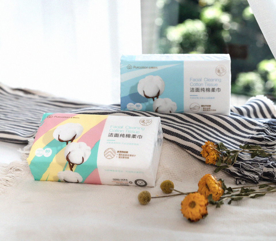 全棉時代棉柔巾誕生