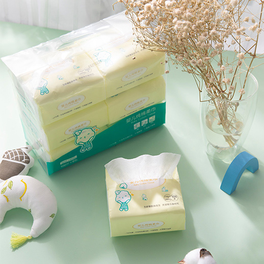 嬰兒純棉柔巾(加大袋裝)