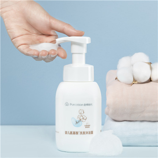 20全棉時(shí)代嬰兒氨基酸洗發(fā)沐浴露300ML,300ML/瓶