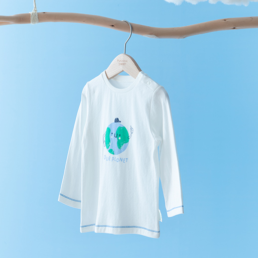 嬰兒針織長袖T恤