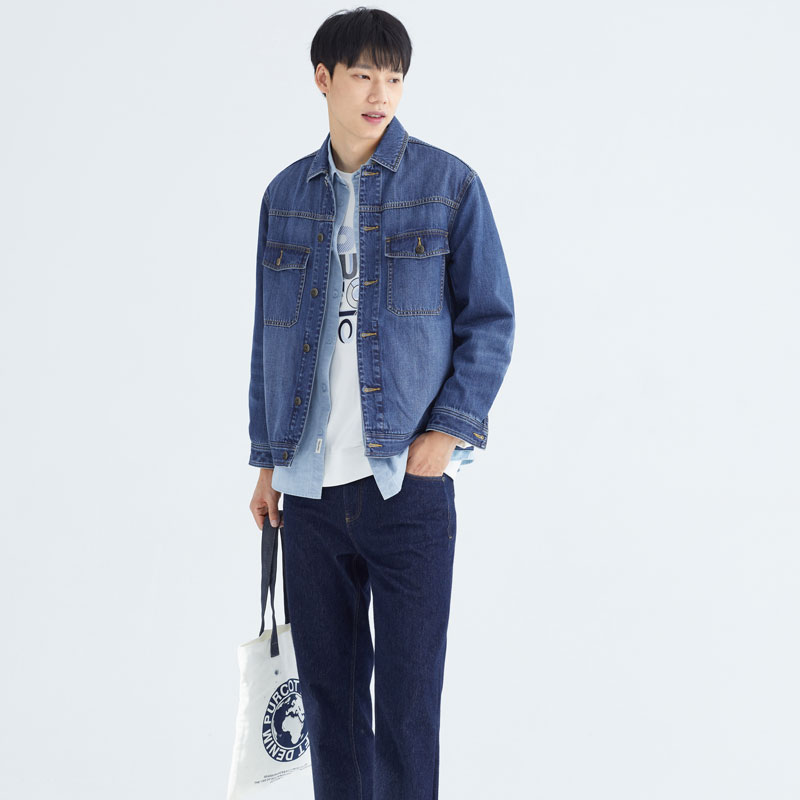 男士牛仔外套（多色）